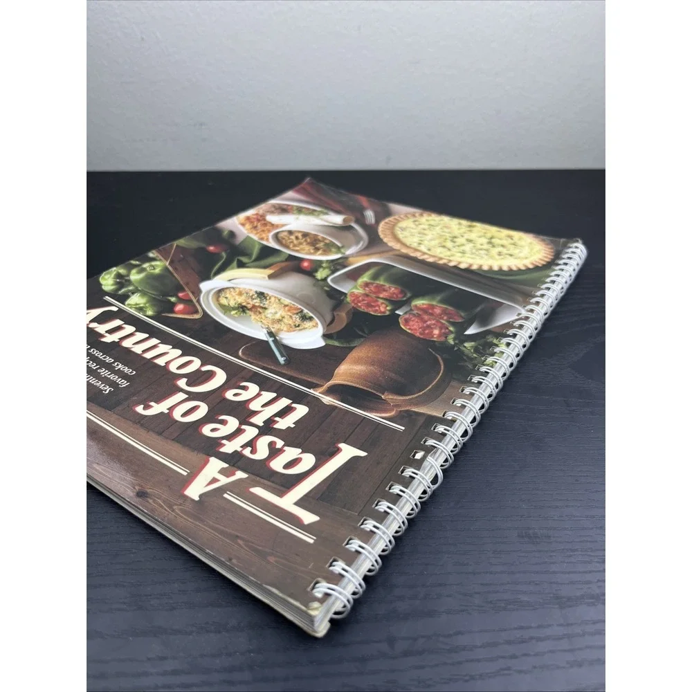 A Taste of the‎ Country Cookbook Home Style Recipes Vintage Cooking Book